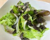 シミにW美白効果！焼き海苔たっぷりサラダ作り方4写真
