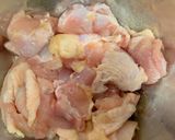 ☆爽やか！鶏ももと野菜の白だしマリネ☆作り方1写真