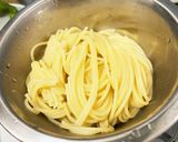 生ハムとトマトの冷製パスタ作り方1写真