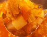 ホルモンで作る!?ミネストローネ作り方7写真