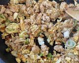 オートミールでネギ炒飯作り方3写真