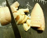 和風✿茹でたけのこと❀豚肉の✿甘辛煮作り方2写真