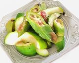 レンジで3分！胡瓜とオクラの梅肉和え作り方5写真