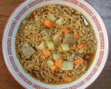 チキンラーメンでカレーヌードル風作り方5写真