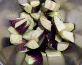 ナスのごま油炒め作り方1写真