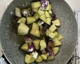 ナスのごま油炒め作り方4写真