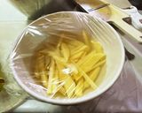 自己流　節約細切りフライドポテト作り方2写真