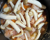 リメイク★彡角煮の煮汁で炊き込みご飯！作り方3写真