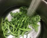 春菊とゴボウの胡麻ポン酢和え作り方2写真