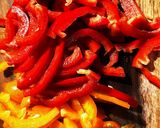 パプリカの薬味白和え作り方3写真