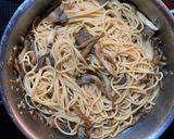 Mushroom/Shiso Pasta作り方11写真