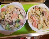 鮭とアボカドのスパゲッティグラタン作り方10写真