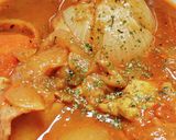 余り食材でスープカレー♪スパイス無しです作り方6写真