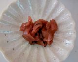 沖縄島野菜ハンダマと大葉の梅オニギリ作り方3写真
