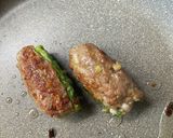 ゴーヤ牛肉詰め　スパイシー蒸し焼き作り方3写真