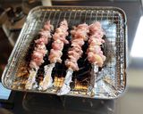 お値打ちな切り込み肉で食べやすい焼き鳥♪作り方5写真