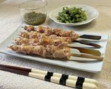お値打ちな切り込み肉で食べやすい焼き鳥♪作り方6写真