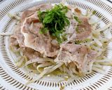 味付けは塩出汁のみ♪レンチン豚もやし作り方3写真