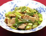 簡単美味！豚バラと長ねぎのニンニク炒め作り方5写真