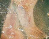 マグロのカマのオイスターソース煮作り方2写真