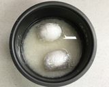 コスト0円!炊飯器で半熟卵と固ゆで卵作り方2写真