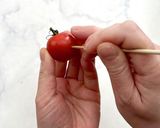 夏野菜のフリット〜チミチュリソースを添え作り方1写真