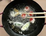 夏野菜のフリット〜チミチュリソースを添え作り方4写真