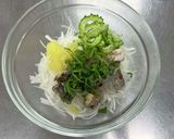 さばとレモンのさっぱりサラダ作り方4写真