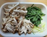 たっぷりきのこのうま味キムチ和え作り方1写真