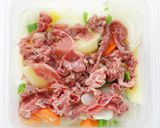電子レンジで簡単！野菜カレービーフン作り方6写真