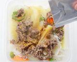 電子レンジで簡単！野菜カレービーフン作り方7写真