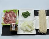 素麺アレンジにんにくオイル素麺チャンプル作り方1写真