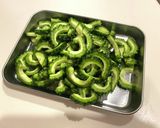 【簡単】ゴーヤの旨辛きんぴら作り方1写真