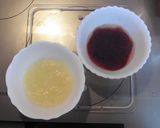 ひな祭りに★菱餅風3色ムースケーキ作り方1写真