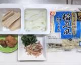 サラダチキンの梅煮うどん作り方1写真