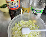 白菜とわかめのさっぱりサラダ作り方4写真