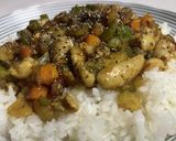 鶏皮ドライカレー作り方6写真