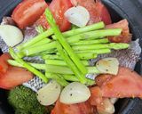 鯛と野菜のワイン蒸し作り方3写真