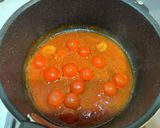 トマトとモッツァレラチーズのパスタ作り方4写真
