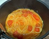 トマトとモッツァレラチーズのパスタ作り方5写真