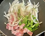 焼き肉のタレで焼きうどん作り方2写真