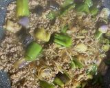 夏野菜の春雨麻婆作り方8写真