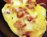 主な材料は二つ♪甘い煮豆の卵焼き作り方4写真