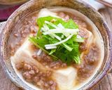 ひき肉あんかけ豆腐♫作り方4写真