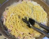 簡単！濃厚チーズクリームパスタ✨作り方6写真