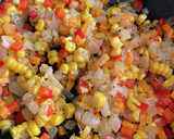 お鍋で炊く　とうもろこしと野菜のピラフ作り方2写真