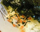 毎日の白ごはん●ふりかけ＆海苔海苔ごはん作り方2写真