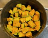 ストウブでかぼちゃの煮物作り方4写真