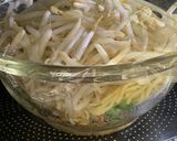 レンジ4分!ランチに簡単もやし焼きそば作り方2写真