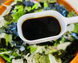 超簡単！レタスと海苔のオリーブ醤油サラダ作り方4写真